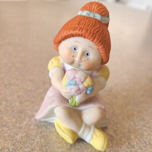Vintage Red Hair Cabbage Patch Kids Figurine